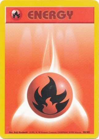 Fire Energy (98/102) [Base Set Unlimited] | Exor Games Truro