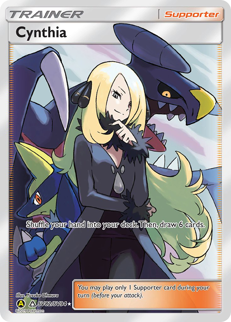 Cynthia (SV82/SV94) [Sun & Moon: Hidden Fates - Shiny Vault] | Exor Games Truro