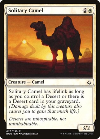Solitary Camel [Hour of Devastation] | Exor Games Truro
