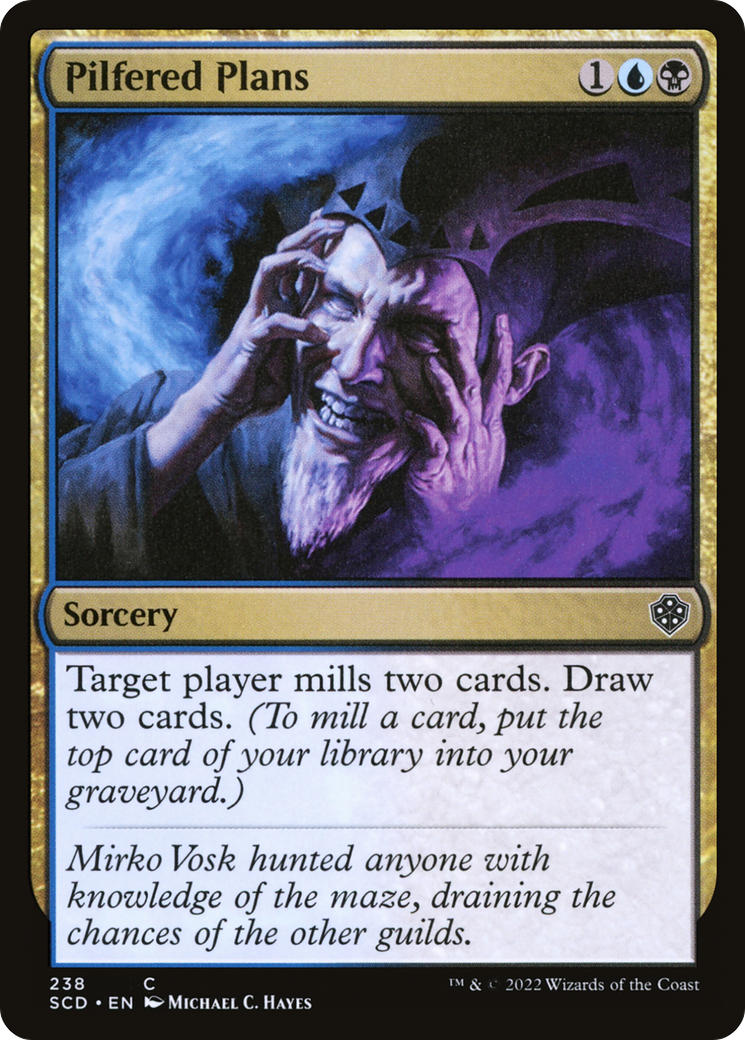 Pilfered Plans [Starter Commander Decks] | Exor Games Truro