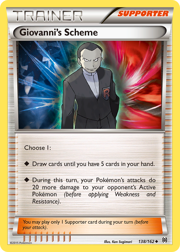 Giovanni's Scheme (138/162) [XY: BREAKthrough] | Exor Games Truro