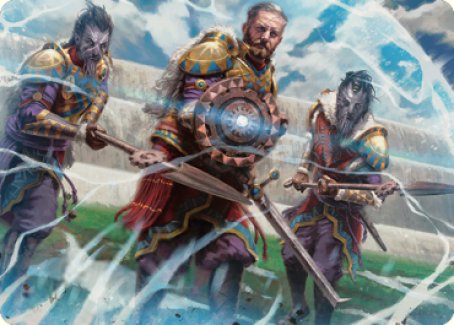 Argivian Phalanx Art Card [Dominaria United Art Series] | Exor Games Truro