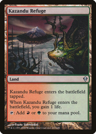 Kazandu Refuge [Zendikar] | Exor Games Truro