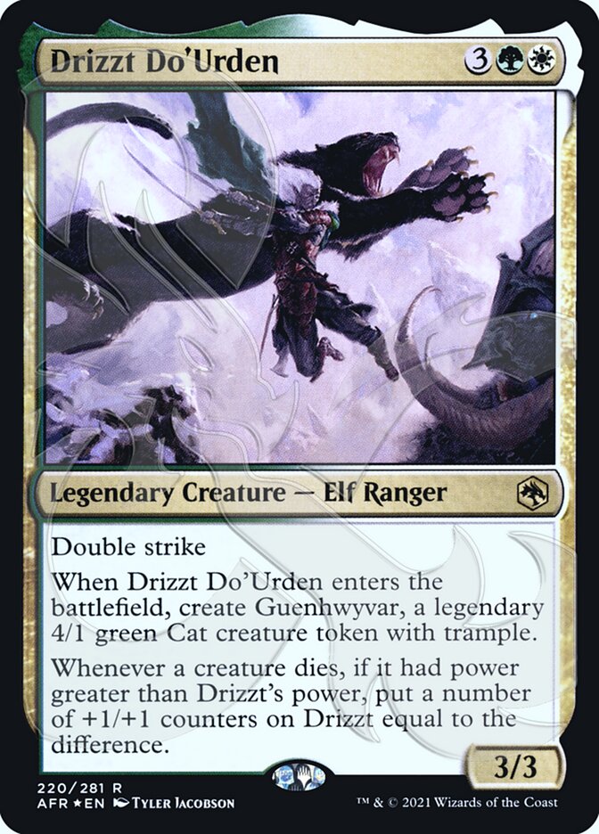 Drizzt Do'Urden (Ampersand Promo) [Dungeons & Dragons: Adventures in the Forgotten Realms Promos] | Exor Games Truro