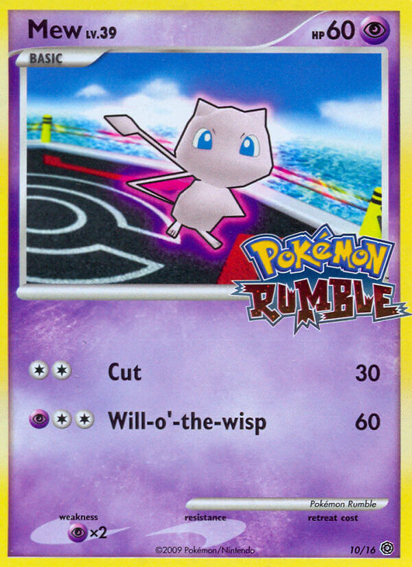 Mew (10/16) [Pokémon Rumble] | Exor Games Truro