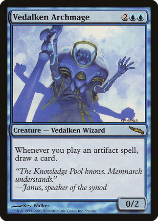 Vedalken Archmage [Mirrodin] | Exor Games Truro