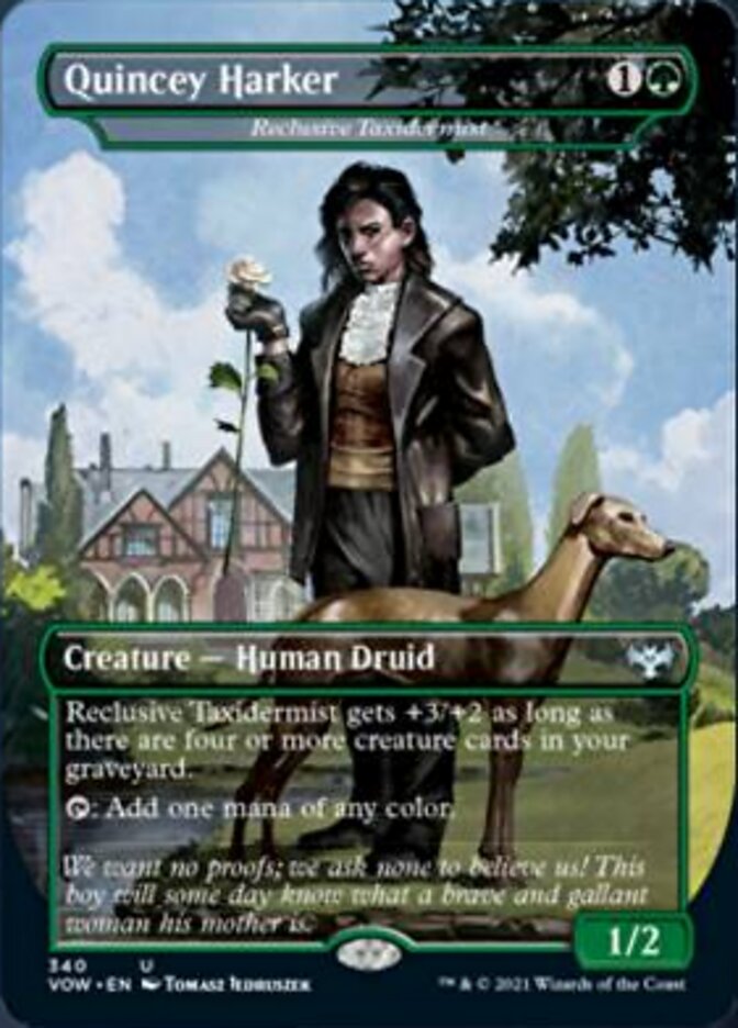 Reclusive Taxidermist - Quincey Harker [Innistrad: Crimson Vow] | Exor Games Truro