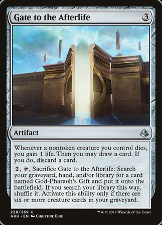 Gate to the Afterlife [Amonkhet] | Exor Games Truro