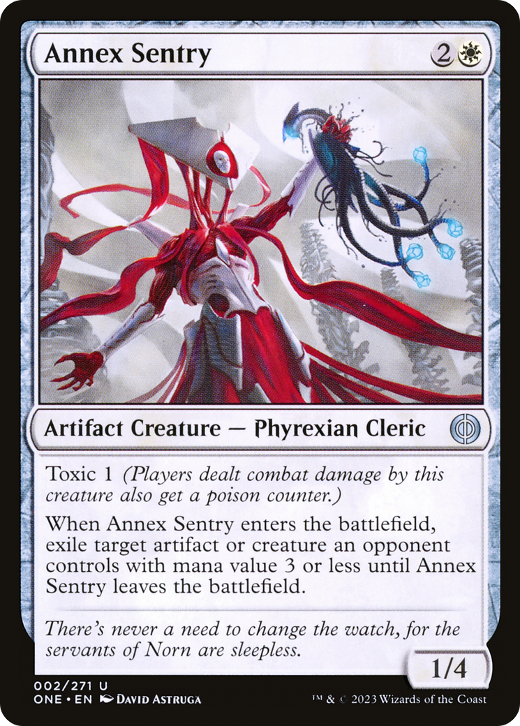 Annex Sentry [Phyrexia: All Will Be One] | Exor Games Truro