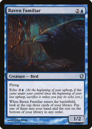 Raven Familiar [Commander 2013] | Exor Games Truro