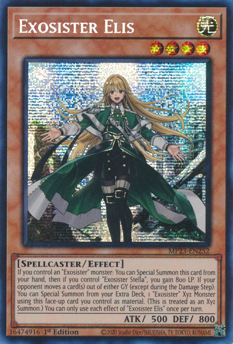 Exosister Elis [MP23-EN252] Prismatic Secret Rare | Exor Games Truro