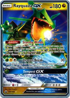Rayquaza GX (109/168) (Dragones y Sombras - Pedro Eugenio Torres) [World Championships 2018] | Exor Games Truro