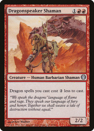 Dragonspeaker Shaman [Duel Decks: Knights vs. Dragons] | Exor Games Truro