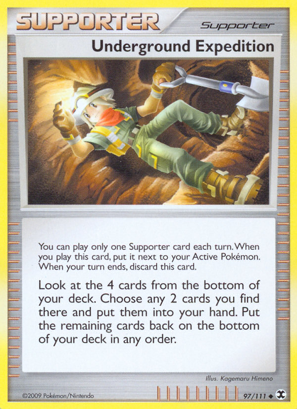 Underground Expedition (97/111) [Platinum: Rising Rivals] | Exor Games Truro