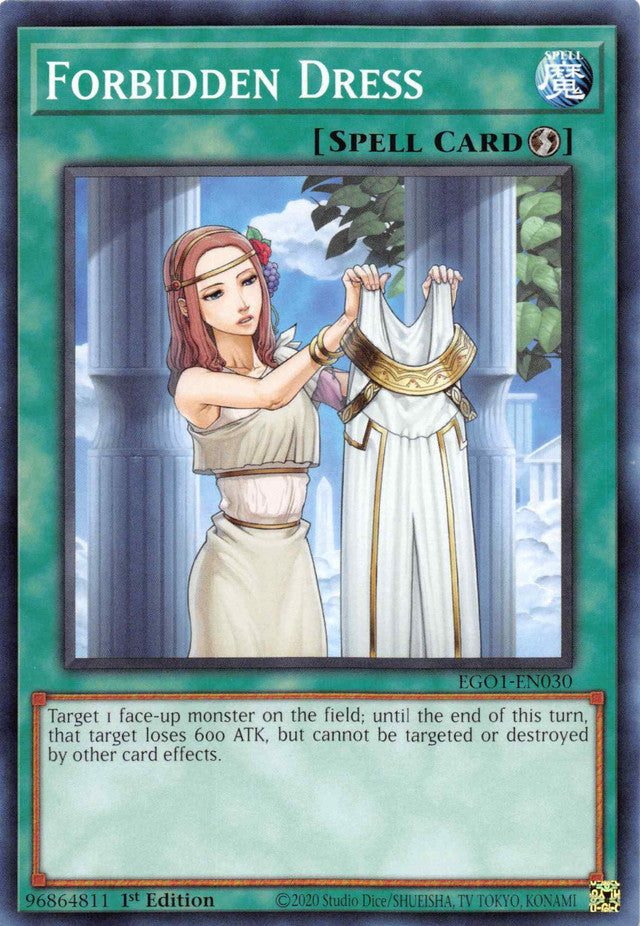 Forbidden Dress [EGO1-EN030] Common | Exor Games Truro