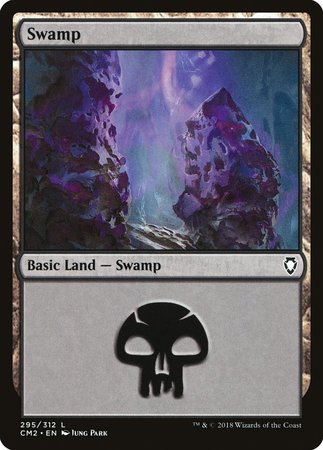 Swamp (295) [Commander Anthology Volume II] | Exor Games Truro