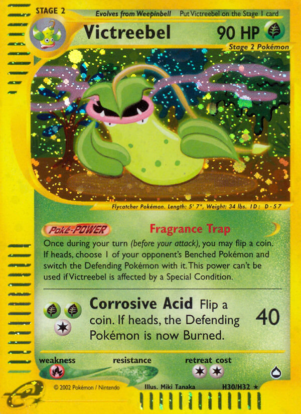 Victreebel (H30/H32) [Aquapolis] | Exor Games Truro