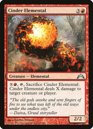 Cinder Elemental [Gatecrash] | Exor Games Truro