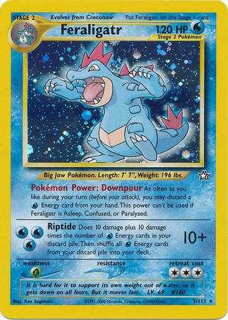 Feraligatr (5/111) [Neo Genesis Unlimited] | Exor Games Truro