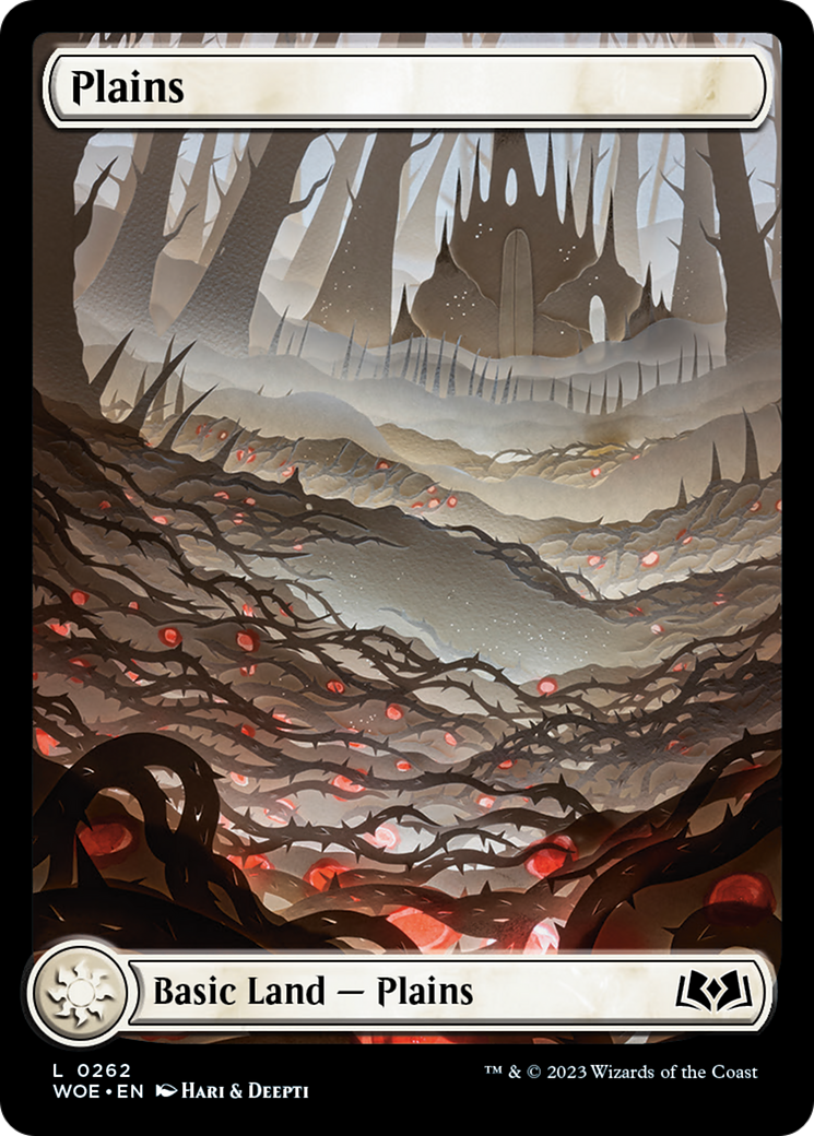 Plains (262) (Full-Art) [Wilds of Eldraine] | Exor Games Truro