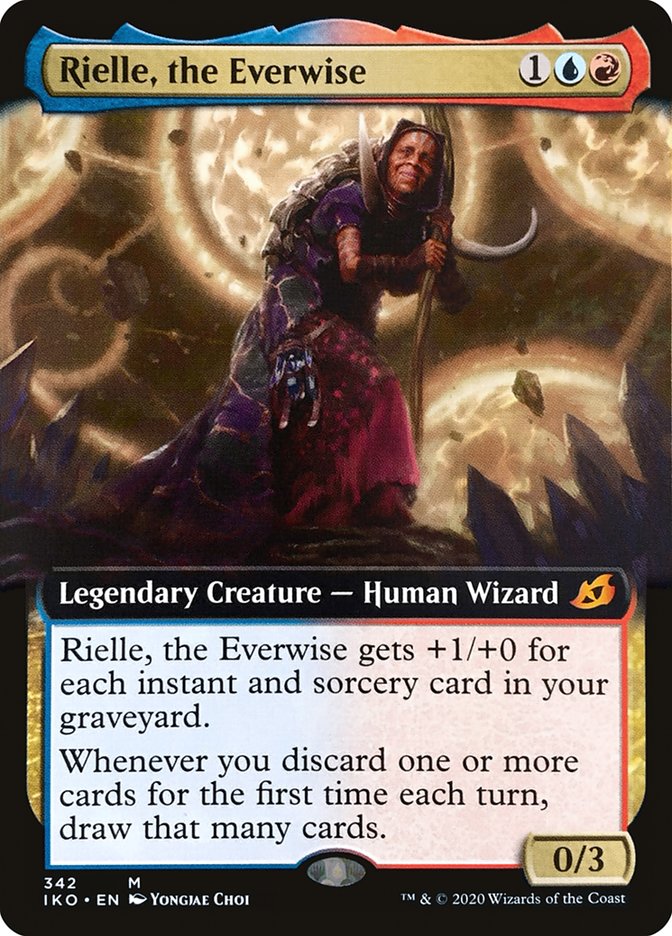 Rielle, the Everwise (Extended Art) [Ikoria: Lair of Behemoths] | Exor Games Truro