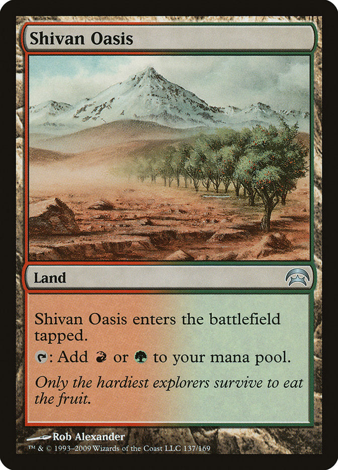 Shivan Oasis [Planechase] | Exor Games Truro