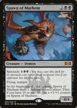 Spawn of Mayhem [Ravnica Allegiance] | Exor Games Truro