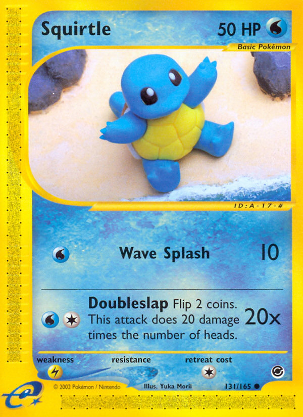 Squirtle (131/165) [Expedition: Base Set] | Exor Games Truro