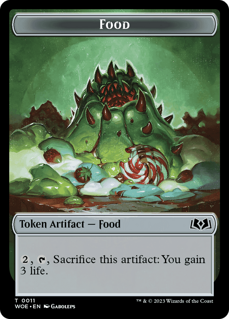 Food (0011) Token [Wilds of Eldraine Tokens] | Exor Games Truro