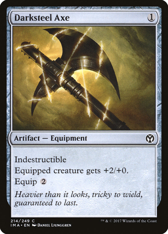 Darksteel Axe [Iconic Masters] | Exor Games Truro