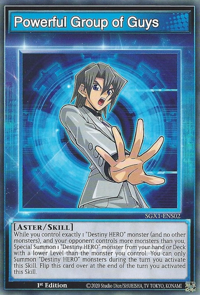 Powerful Group of Guys [SGX1-ENS02] Common | Exor Games Truro