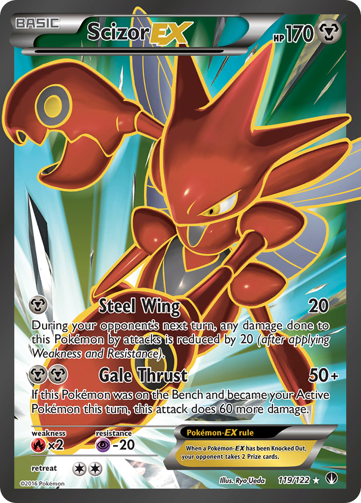 Scizor EX (119/122) [XY: BREAKpoint] | Exor Games Truro