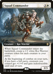 Squad Commander (Extended Art) [Zendikar Rising] | Exor Games Truro