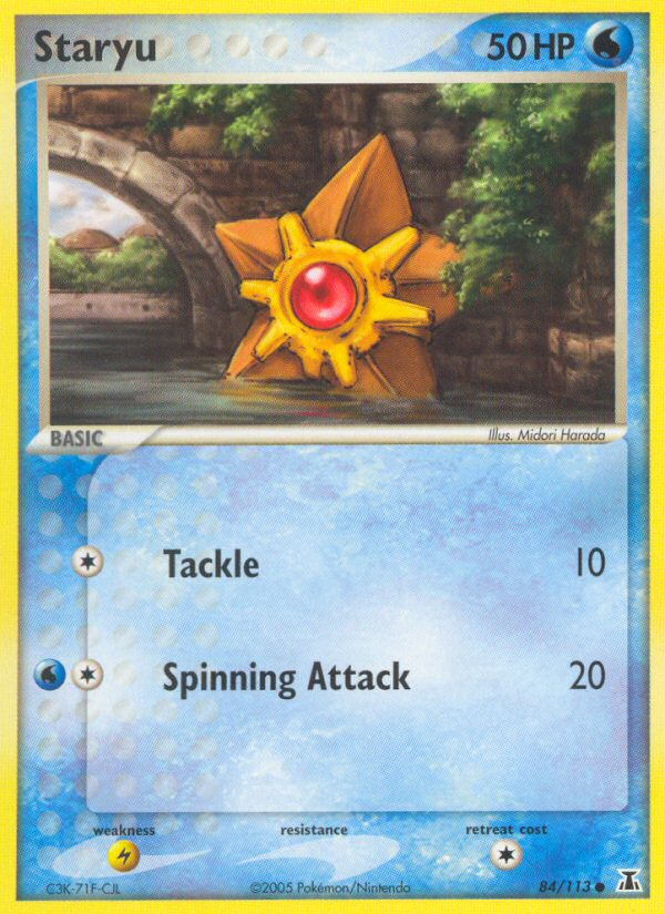 Staryu (84/113) [EX: Delta Species] | Exor Games Truro