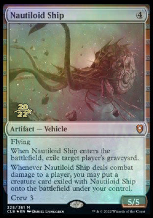 Nautiloid Ship [Commander Legends: Battle for Baldur's Gate Prerelease Promos] | Exor Games Truro