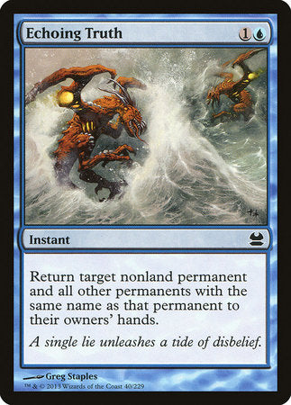 Echoing Truth [Modern Masters] | Exor Games Truro