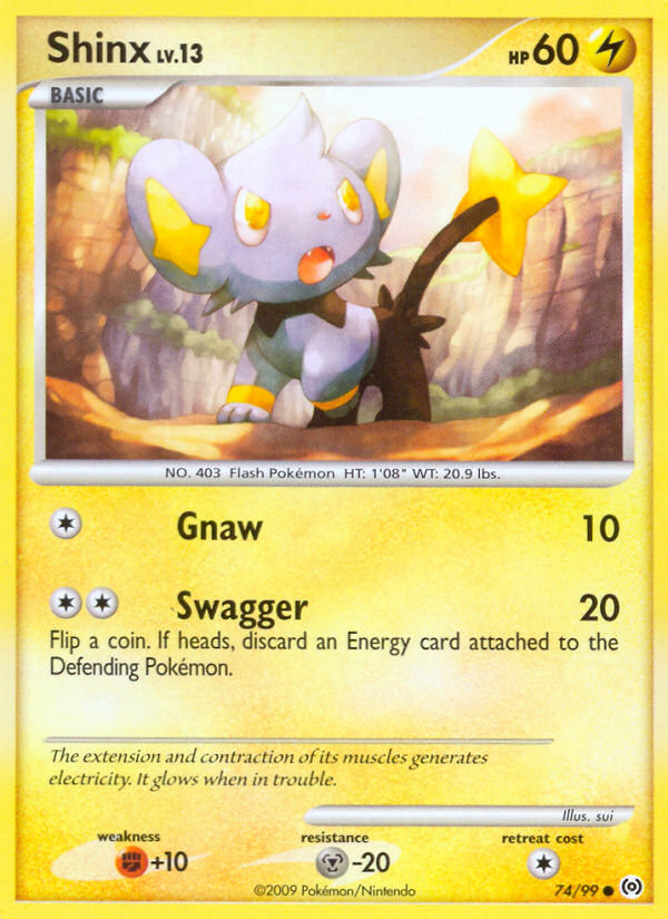 Shinx (74/99) [Platinum: Arceus] | Exor Games Truro