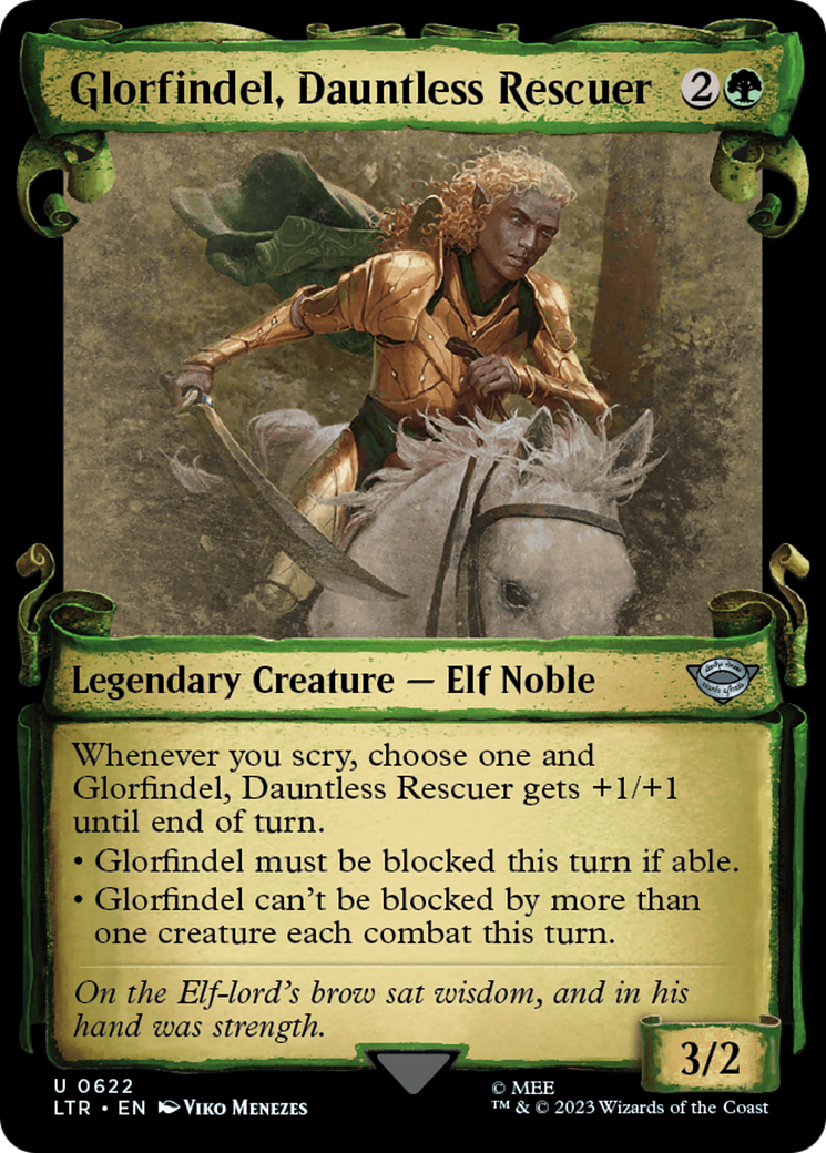 Glorfindel, Dauntless Rescuer [The Lord of the Rings: Tales of Middle-Earth Showcase Scrolls] | Exor Games Truro
