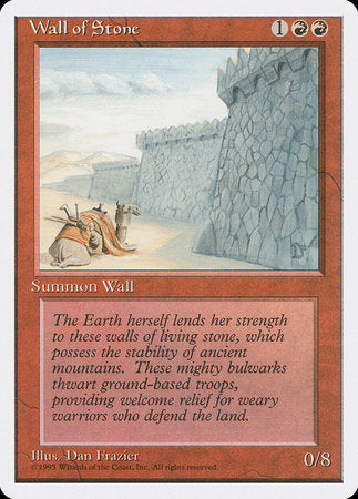 Wall of Stone [Fourth Edition] | Exor Games Truro