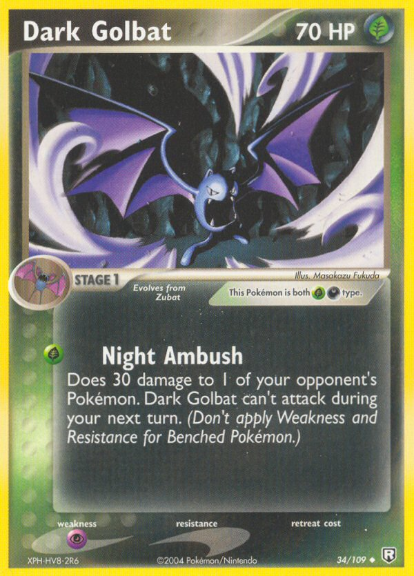 Dark Golbat (34/109) [EX: Team Rocket Returns] | Exor Games Truro