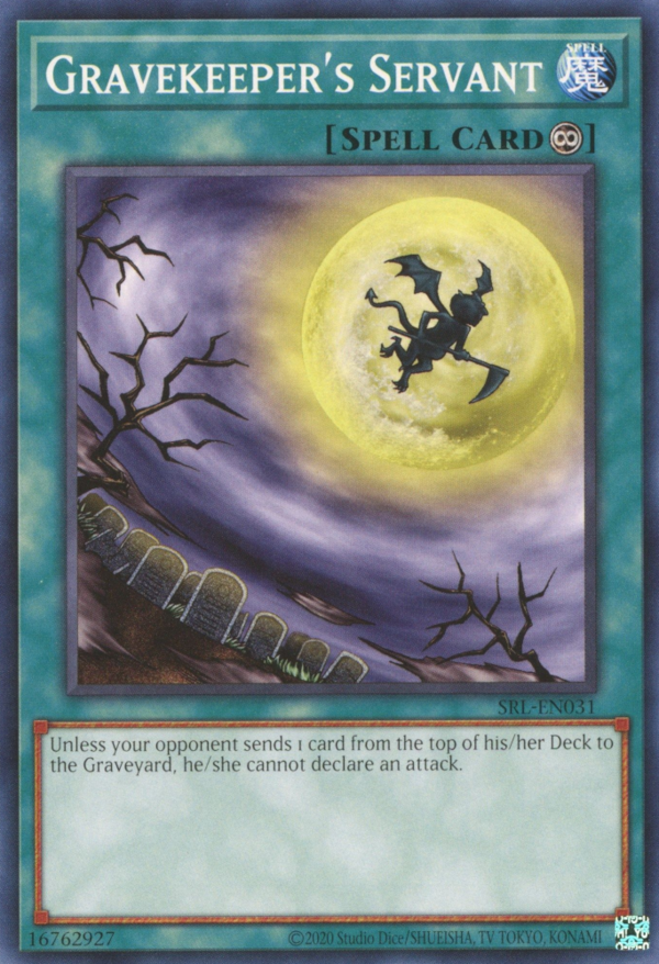Gravekeeper's Servant [SRL-EN031] Short Print | Exor Games Truro