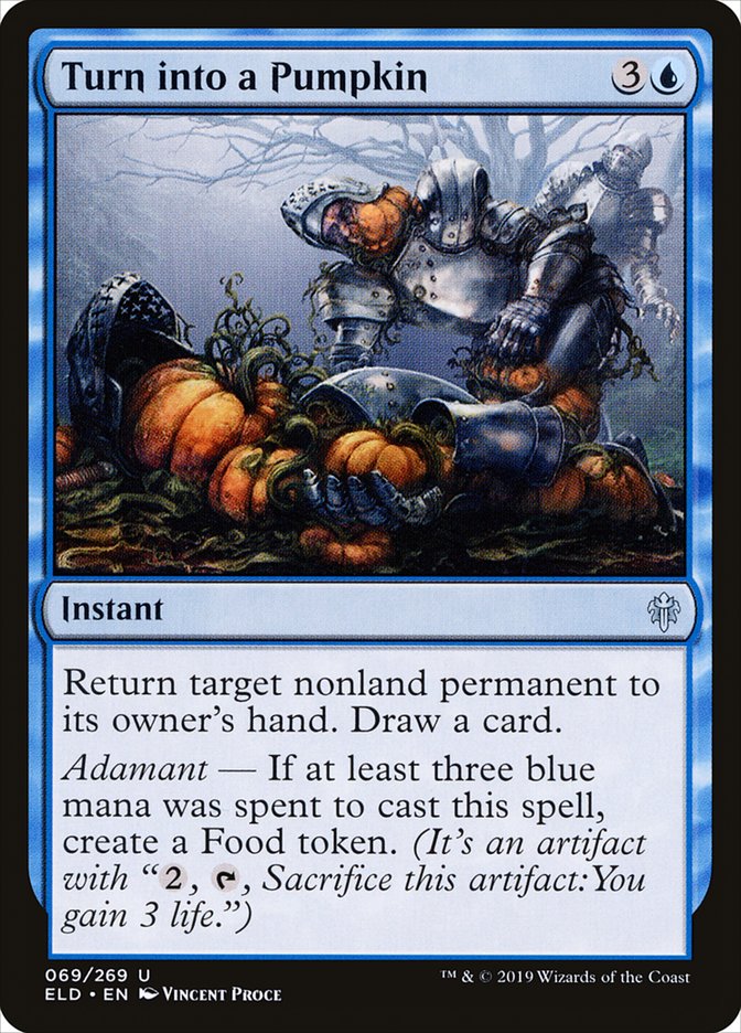 Turn into a Pumpkin [Throne of Eldraine] | Exor Games Truro