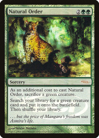 Natural Order [Judge Gift Cards 2010] | Exor Games Truro