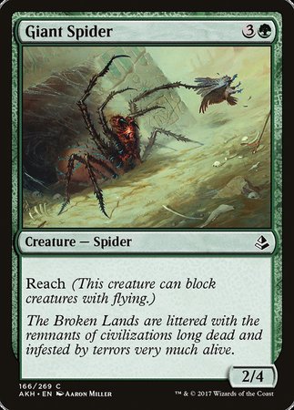 Giant Spider [Amonkhet] | Exor Games Truro