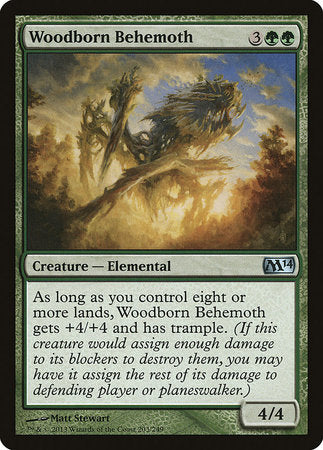 Woodborn Behemoth [Magic 2014] | Exor Games Truro