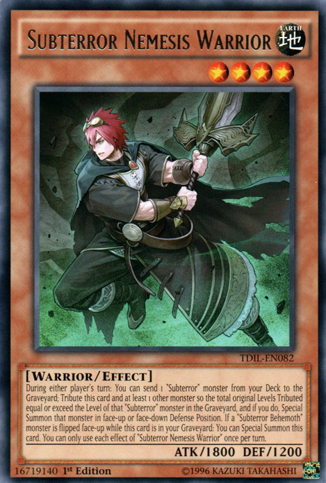 Subterror Nemesis Warrior [TDIL-EN082] Rare | Exor Games Truro