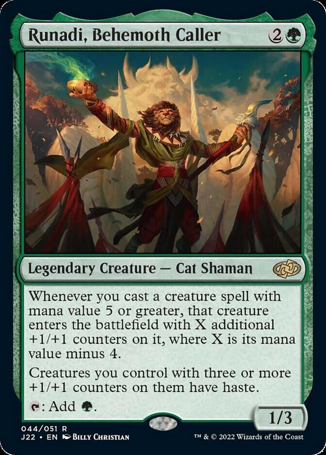 Runadi, Behemoth Caller [Jumpstart 2022] | Exor Games Truro