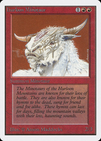 Hurloon Minotaur [Unlimited Edition] | Exor Games Truro