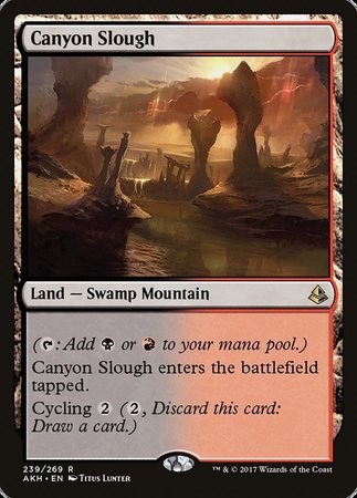 Canyon Slough [Amonkhet] | Exor Games Truro
