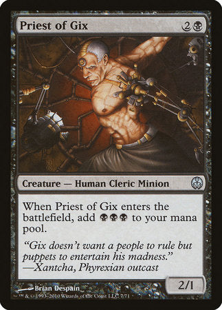 Priest of Gix [Duel Decks: Phyrexia vs. the Coalition] | Exor Games Truro